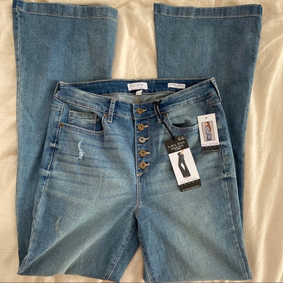 sofia vergara bell bottom jeans